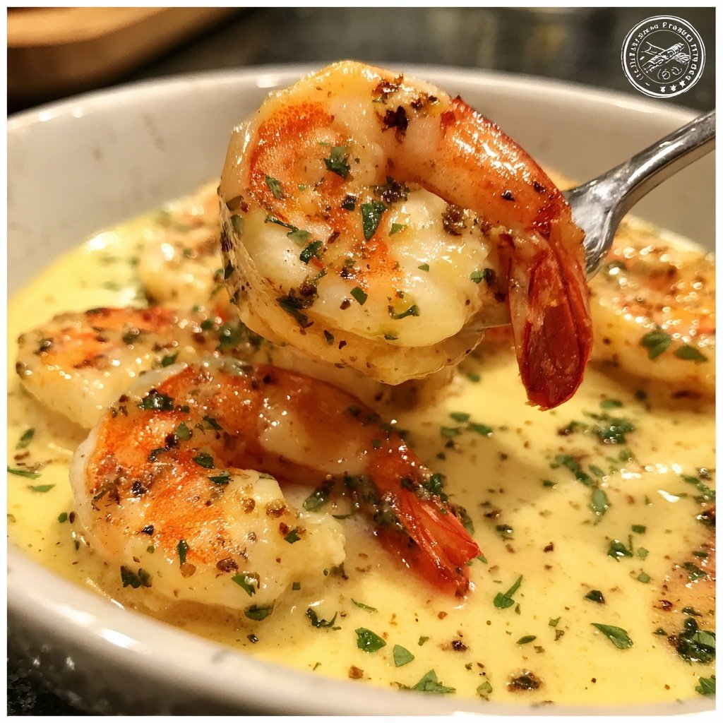 Garnelen mit Proseccosauce