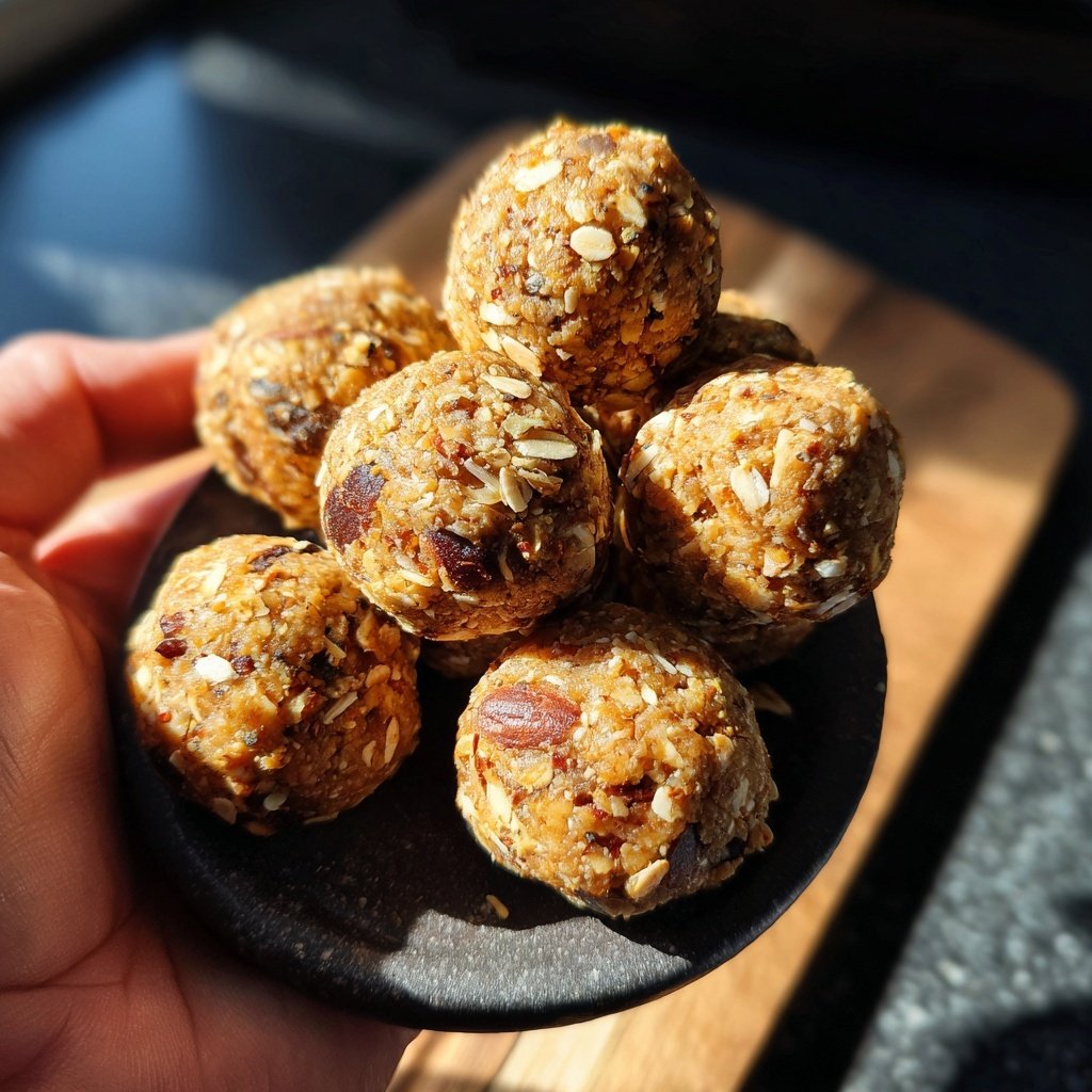 Protein Bällchen ohne Ofen
