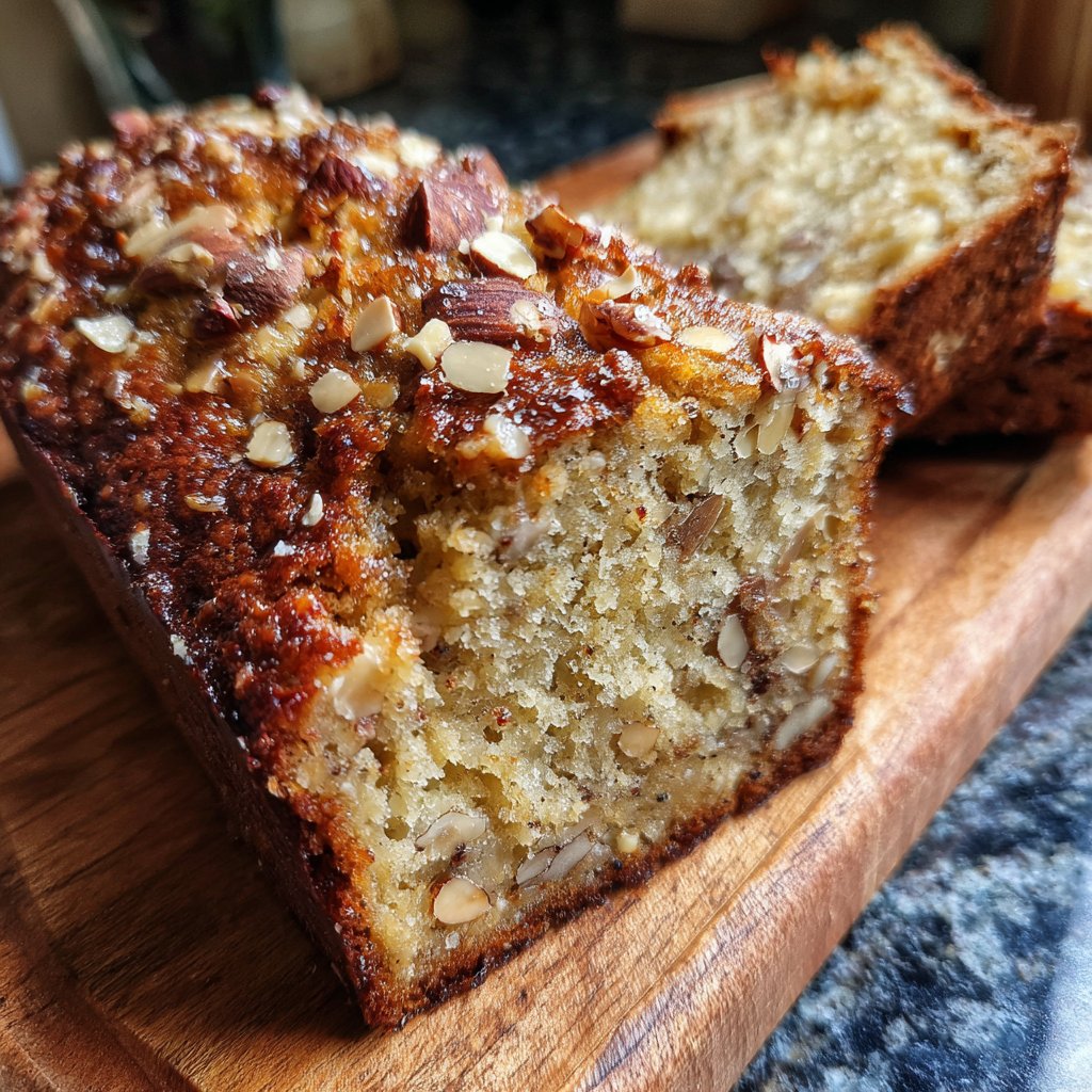 Bananenbrot mit Mandelmehl