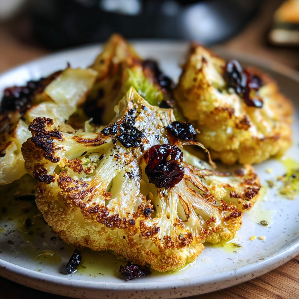 Blumenkohl mit Olivenöl