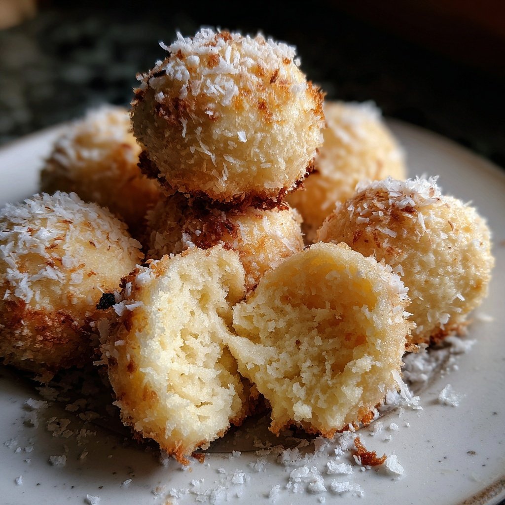 Quarkbällchen mit Joghurtteig