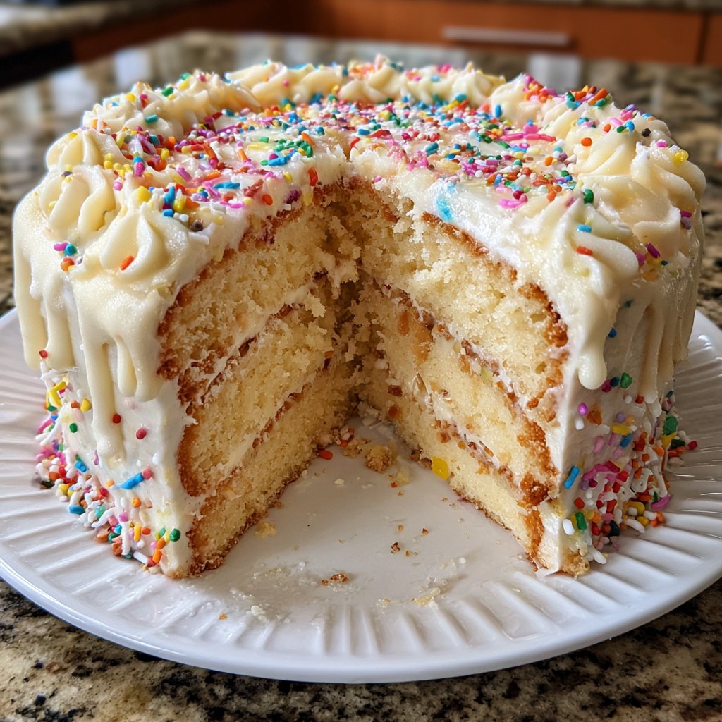 Geburtstagskuchen saftig