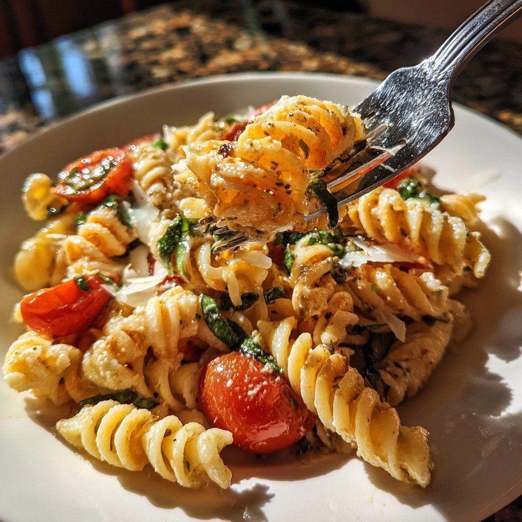 Abendessen mit Pasta